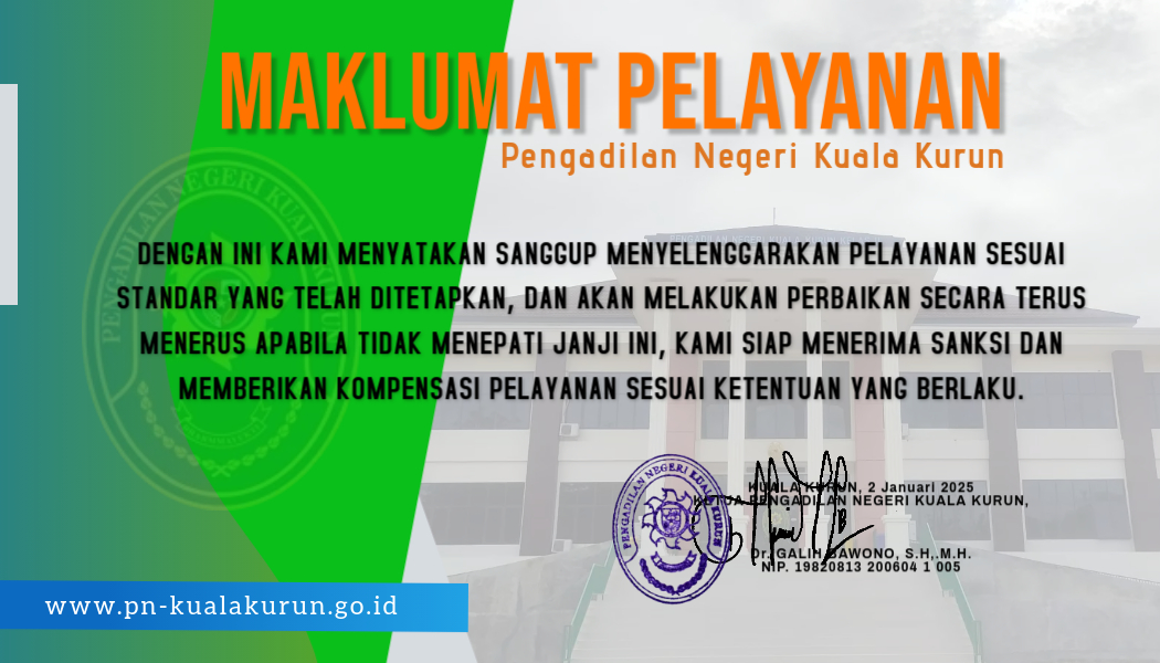 Maklumat Pelayanan