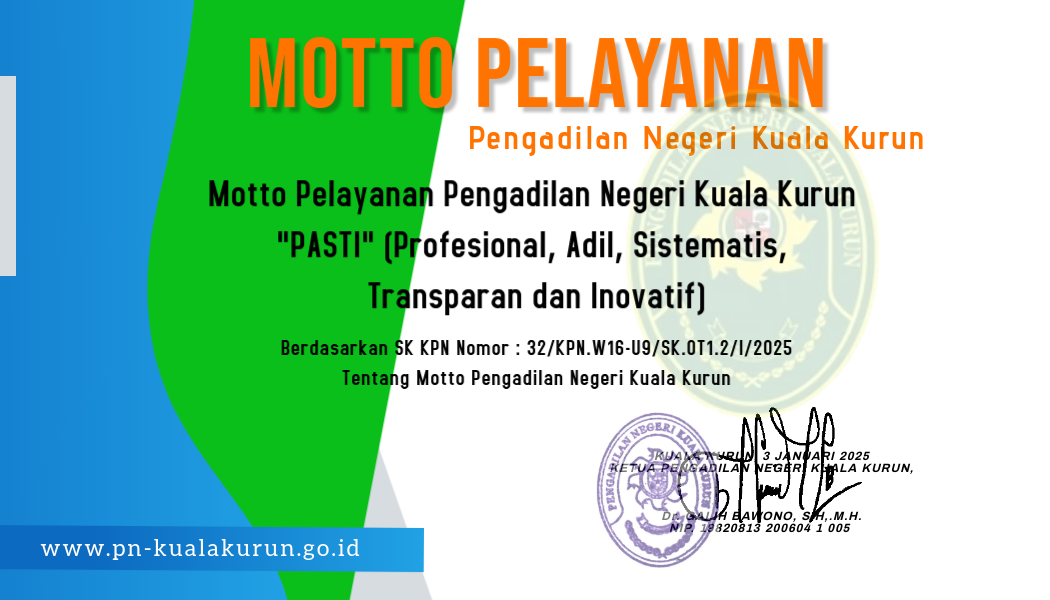 Motto Pelayanan