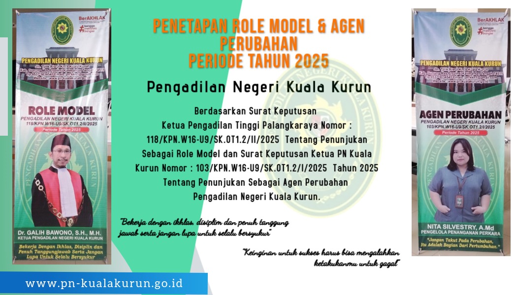 Role Model & Agen Perubahan Periode Tahun 2025
