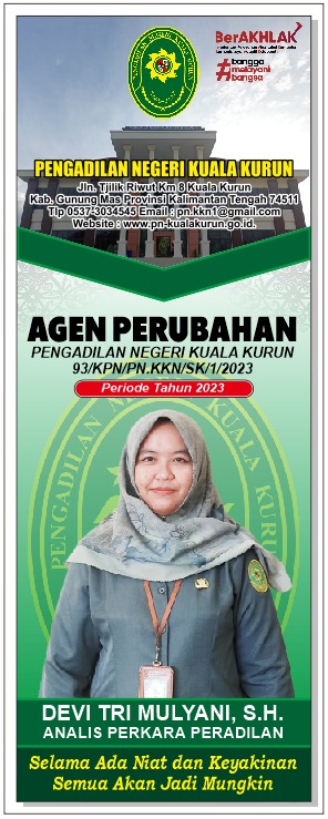 Agen Perubahan Devi 2023